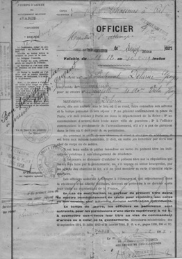 11 d&eacute;cembre 1918 - Retour d'Allemagne